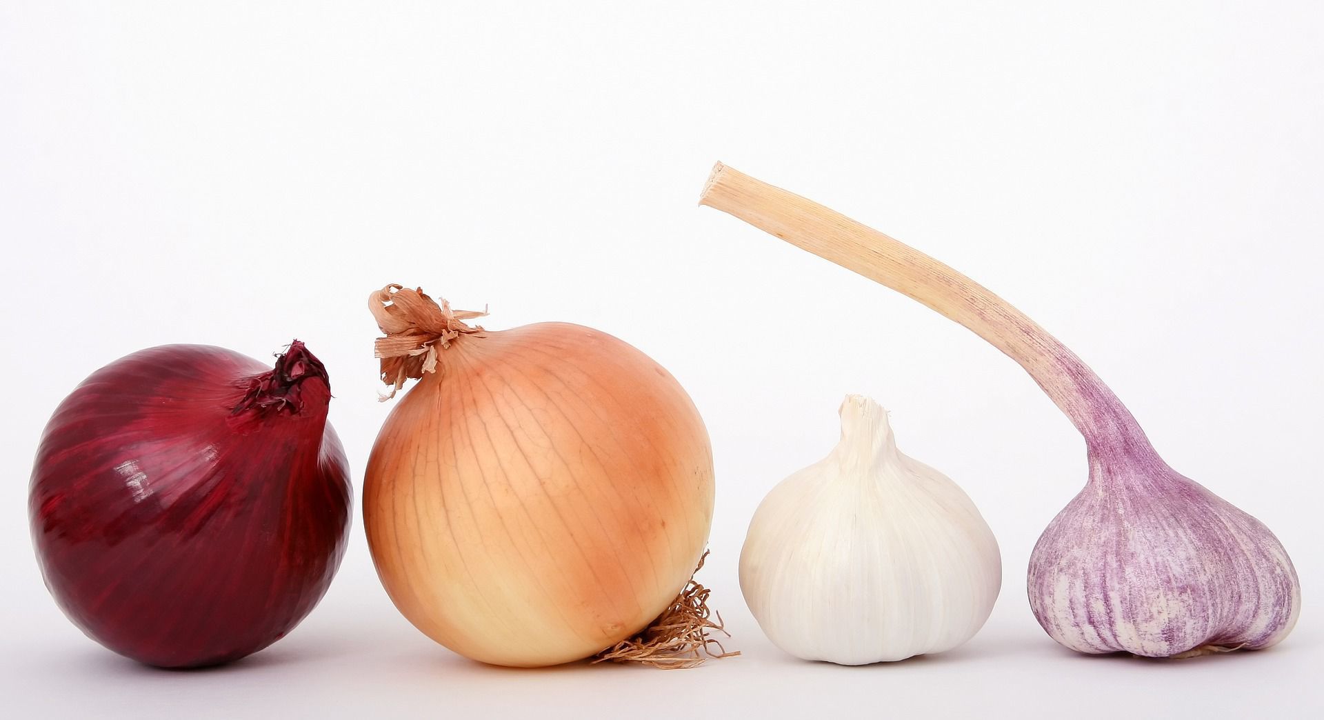 Onions, garlic